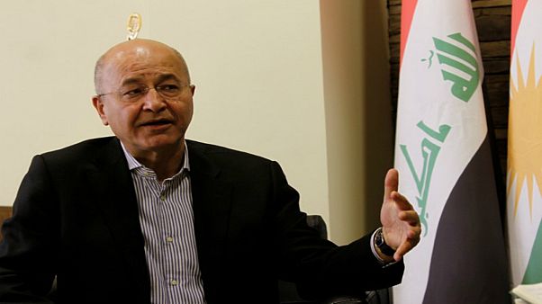 البرلمان العراقي ينتخب السياسي الكردي برهم صالح رئيسا للبلاد البرلمان العراقي ينتخب السياسي الكردي برهم صالح رئيسا للبلاد