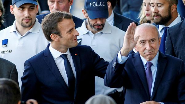 Macron, Fransa İçişleri Bakanı Gerard Collomb'un istifasını kabul etti Macron, Fransa İçişleri Bakanı Gerard Collomb'un istifasını kabul etti