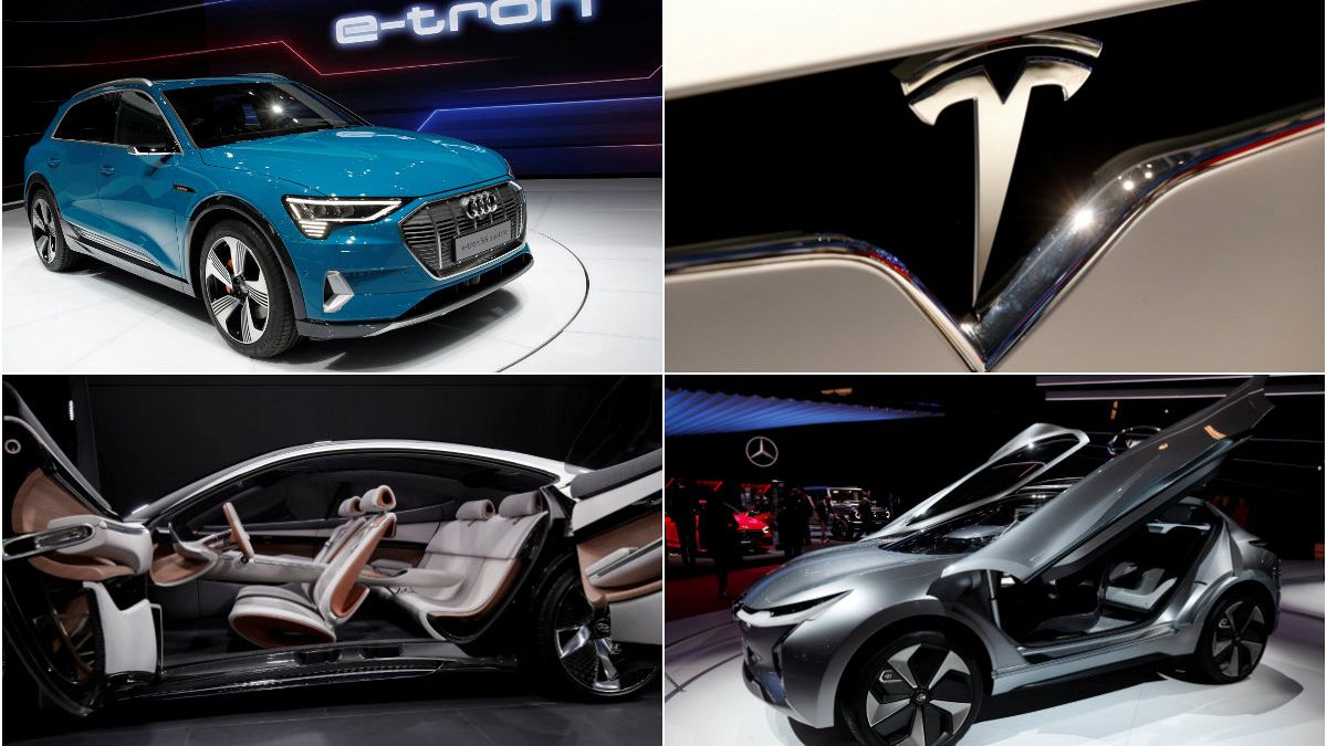 Elektrikli ve yeni konsept araçlar Paris Otomobil Fuarı'nın gözdesi