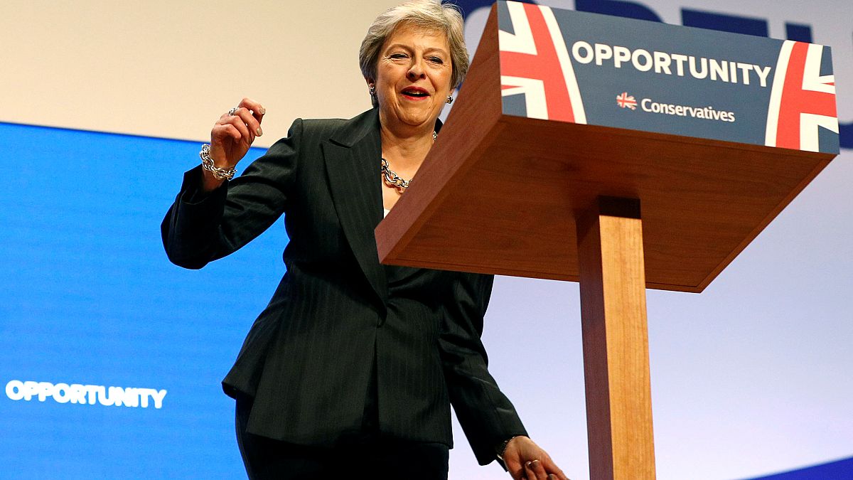 May al congresso dei Tories: "Non ho paura di un no-deal"