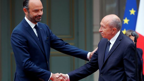 Edouard Philippe et Gérard Collomb Edouard Philippe et Gérard Collomb