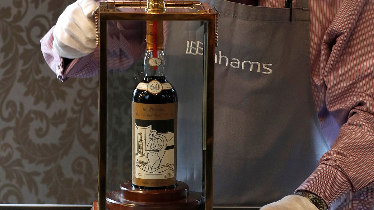 Több mint 300 millió forintot ér a világ legdrágább skót whiskyje