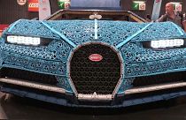 نمایشگاه خودرو پاریس؛ ساخت بوگاتی با قطعات لگو