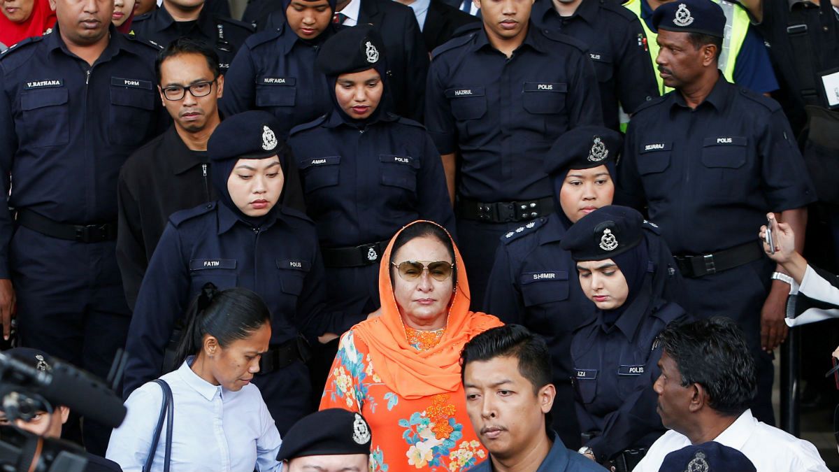 Rosmah Mansor, wife of Malaysia's former Prime Minister Najib Razak