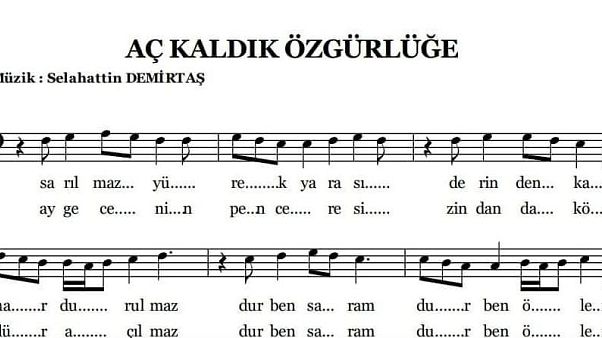 Demirtaş'ın cezaevindeki 12'nci bestesini seslendiren Bedran: Çıkınca albüm yapabiliriz Demirtaş'ın cezaevindeki 12'nci bestesini seslendiren Bedran: Çıkınca albüm yapabiliriz