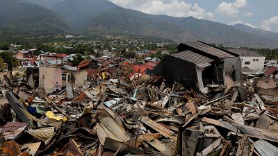 Emergency teams find entire villages "wiped off the map" in Indonesia