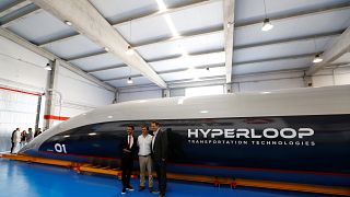 Watch: World's first full-sized Hyperloop capsule unveiled in Spain