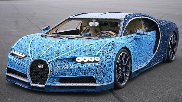 Paris Otomobil Fuarı'da LEGO'dan Bugatti Chiron Paris Otomobil Fuarı'da LEGO'dan Bugatti Chiron