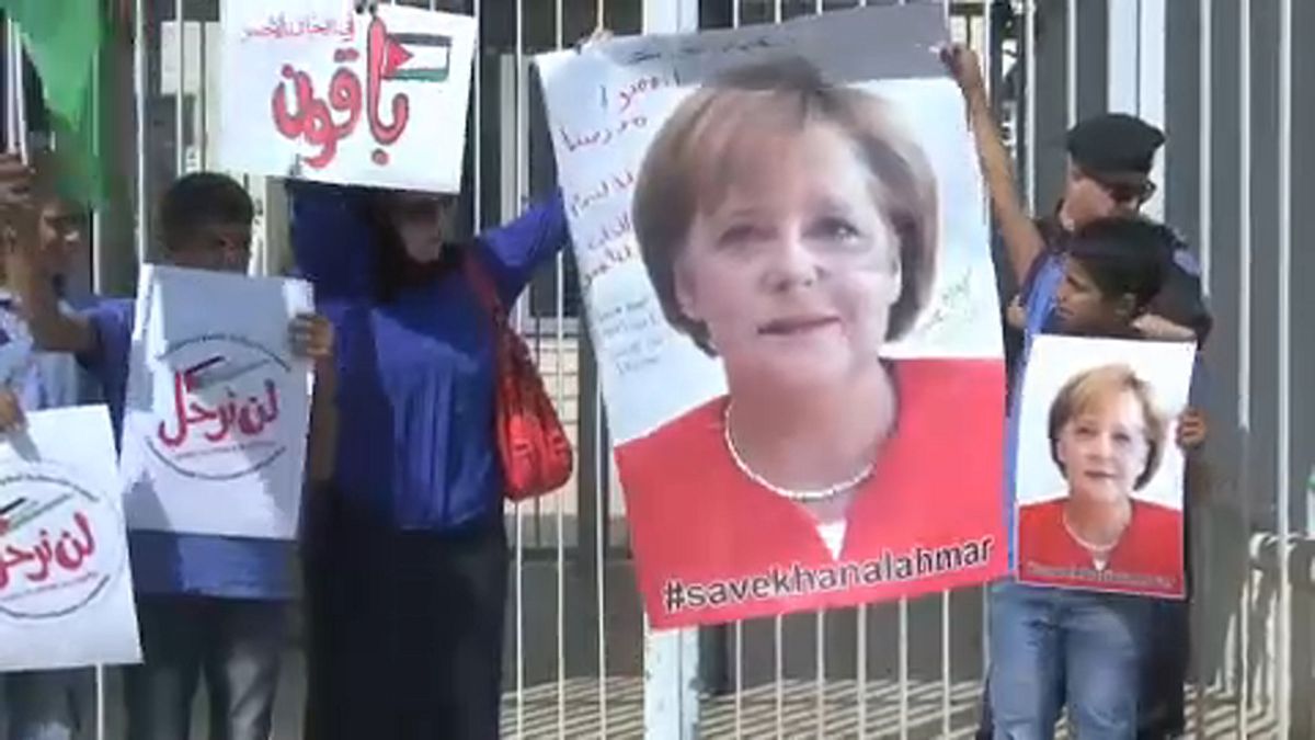 Merkeltől kér védelmet Izrael ellen egy beduin falu