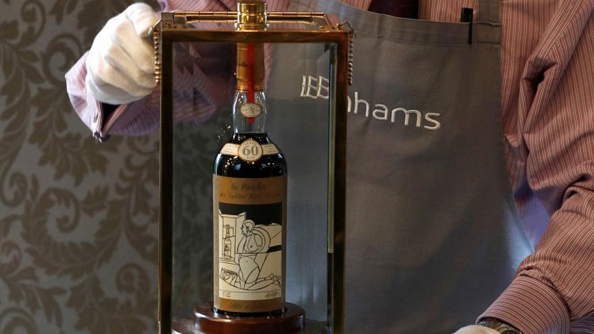 Бутылка 60-летнего виски разлива 1986 года продана за 1,1 млн долларов