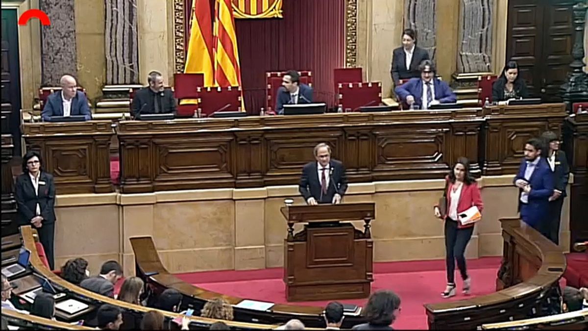 Independentistas divididos na Catalunha