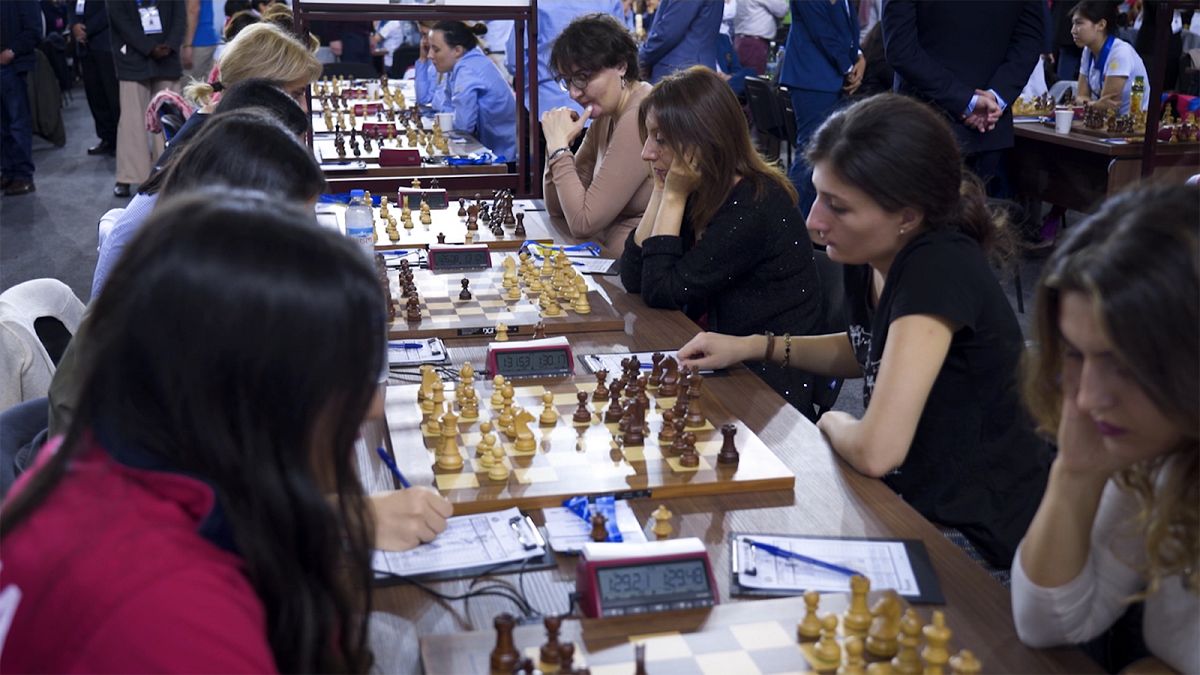 Chineses dominam no Xadrez em Batumi na Geórgia