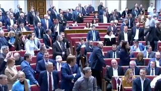 Első olvasatban megszavazta az ukrán parlament a nyelvtörvényt