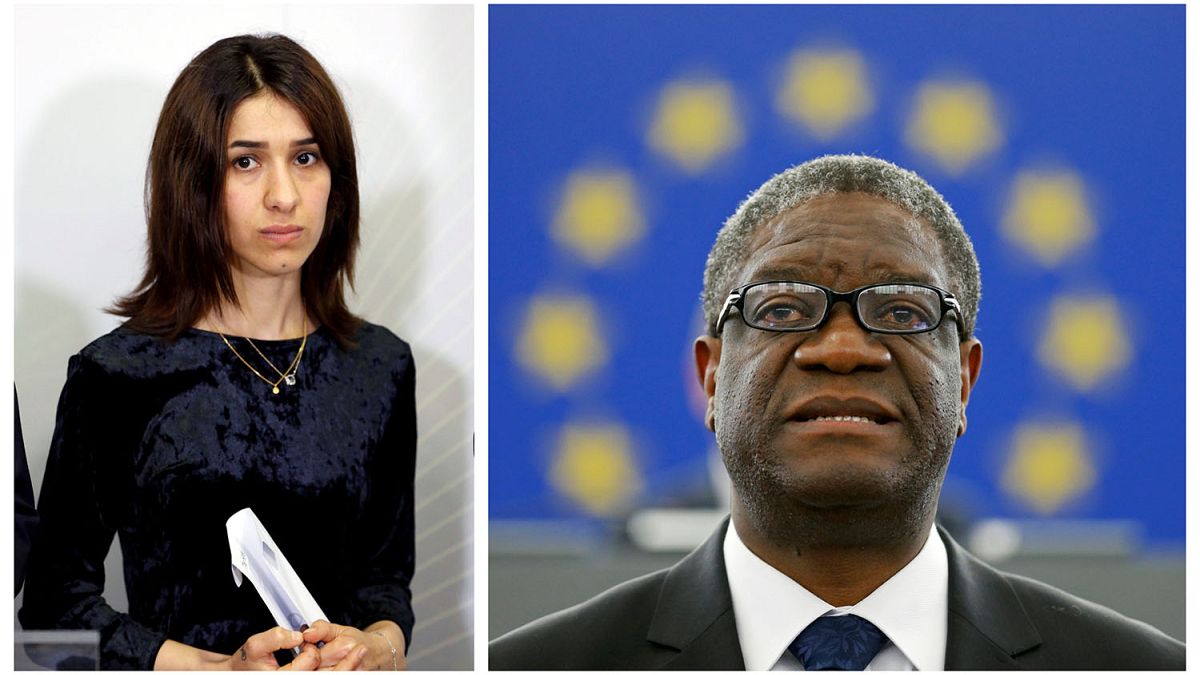 Friedensnobelpreis für Jesidin Nadia Murad (25) und Arzt Denis Mukwege