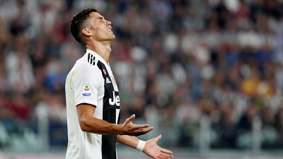Juventus v Napoli - Juventus' Cristiano Ronaldo during the match