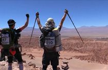 A difícil maratona no deserto de Atacama
