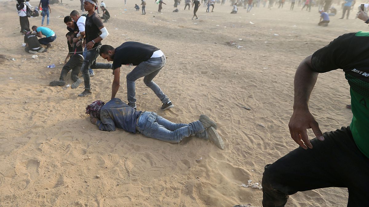Gazze Şeridi'ndeki gösterilerde 3 Filistinli hayatını kaybetti