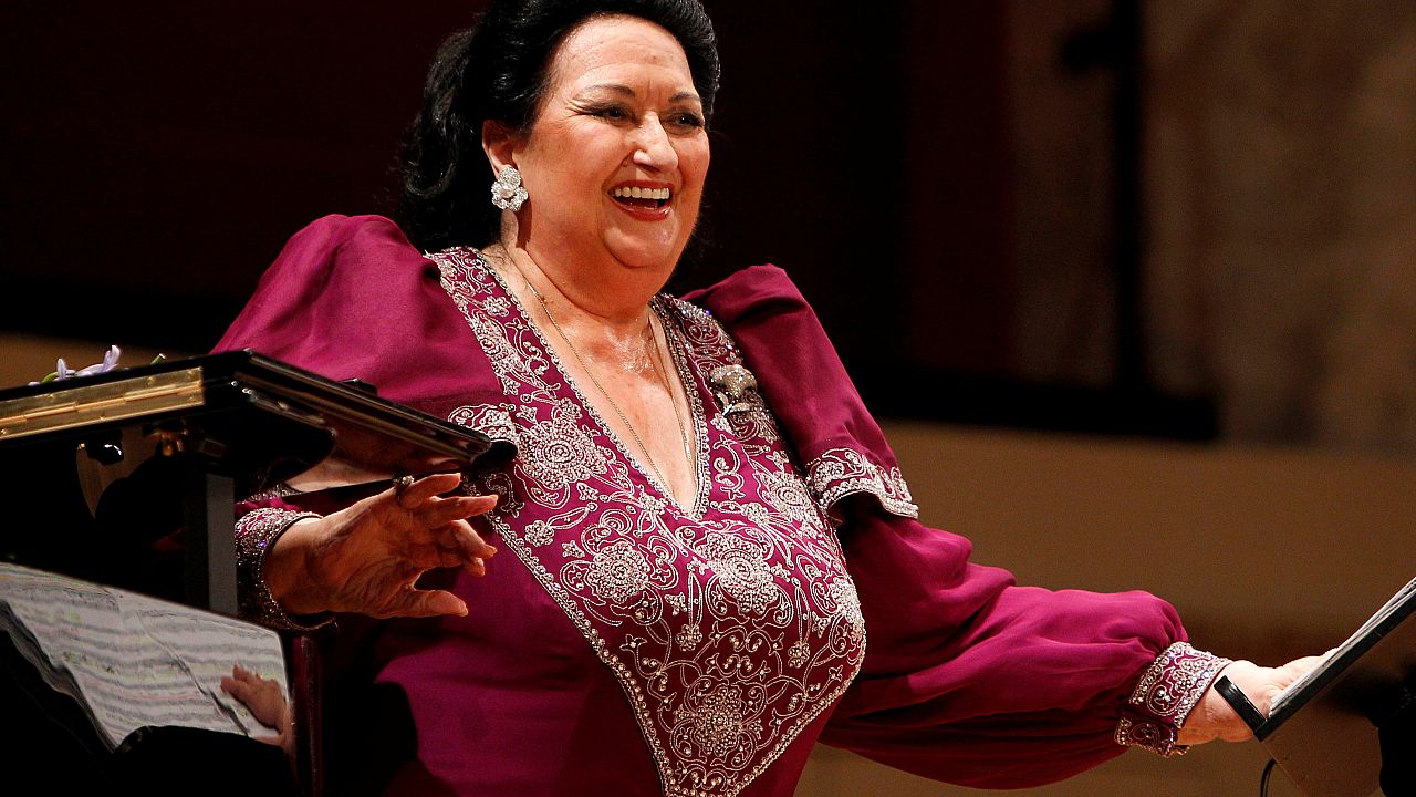 Multitudinario adiós a Montserrat Caballé