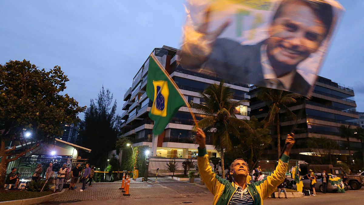 Far-right candidate is front-runner in Brazil's election