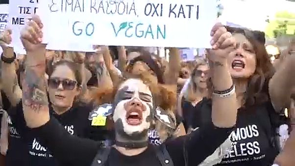 Διαδήλωση στην Αθήνα για τα δικαιώματα των ζώων Διαδήλωση στην Αθήνα για τα δικαιώματα των ζώων