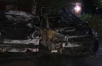 Öt autó égett ki éjszaka egy finn városban 