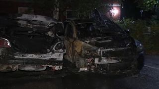 Öt autó égett ki éjszaka egy finn városban