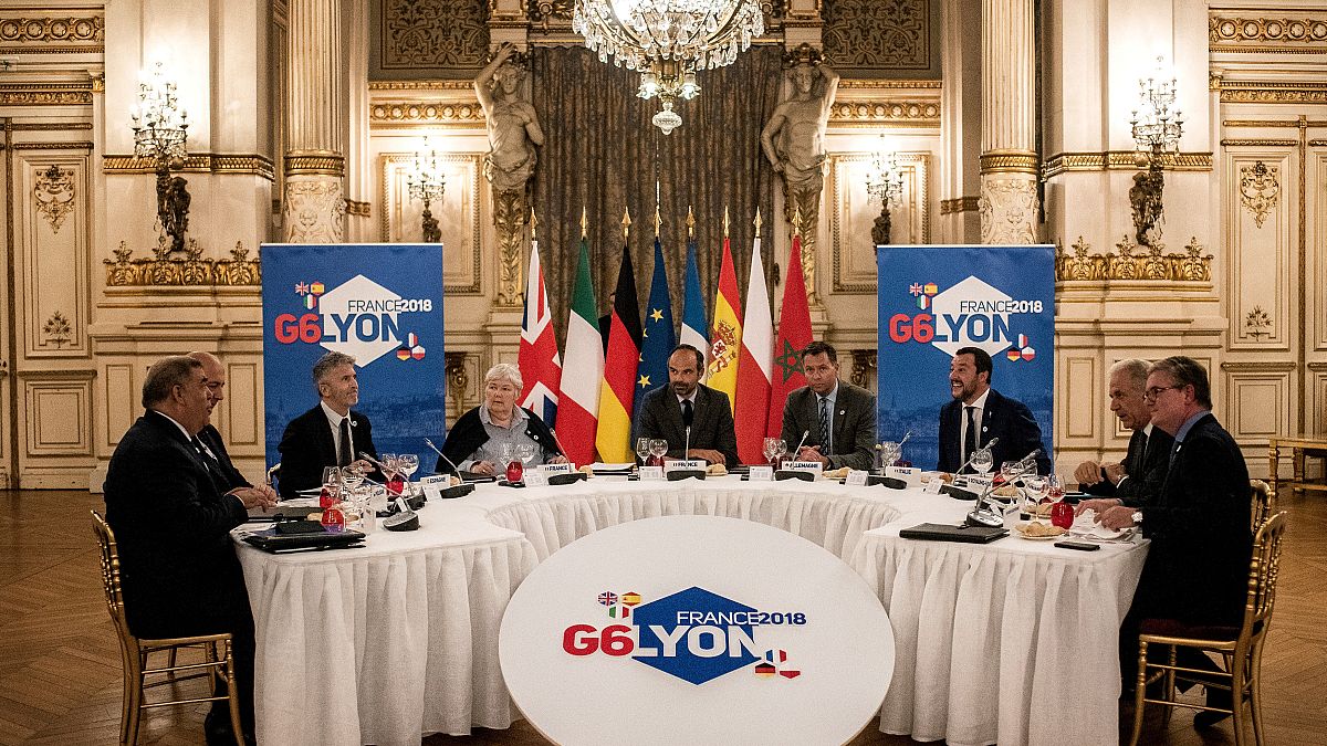 Salvini, el invitado indeseable en el G6 de Lyon