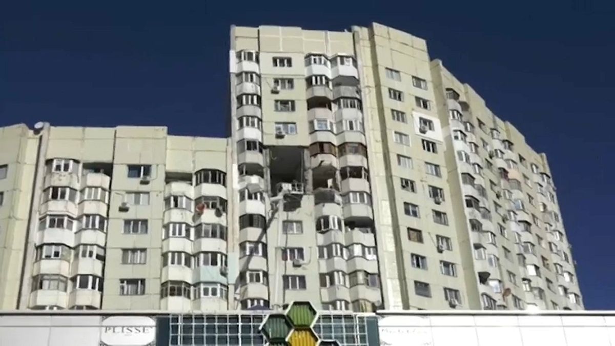 Подозрительный взрыв в Кишинёве