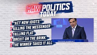 Raw Politics: blunt climate change warning, Bulgarian journalist murder and Brexit optimism