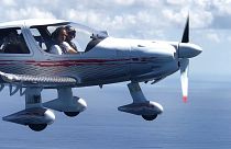 A la búsqueda de migrantes en el Mediterráneo desde el cielo