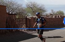Athletes brave extreme temperatures in Atacama desert ultramarathon