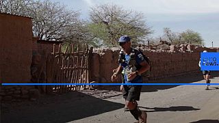 Athletes brave extreme temperatures in Atacama desert ultramarathon
