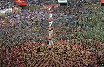 Catalans step up for human tower competition