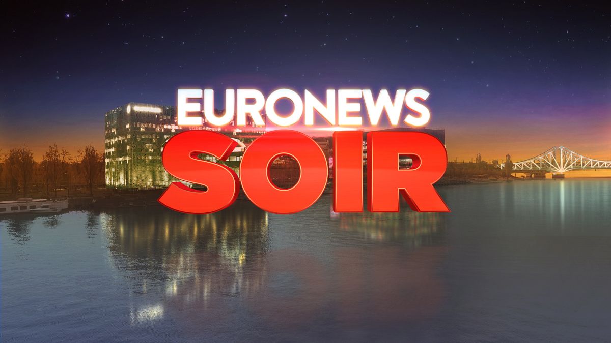 Euronews Soir, votre nouveau rendez-vous d'info quotidien
