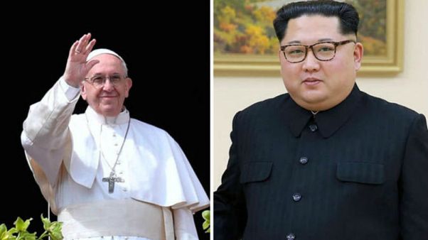 Kuzey Kore lideri Kim Jong-un Papa Francis'i ülkesine davet etti Kuzey Kore lideri Kim Jong-un Papa Francis'i ülkesine davet etti