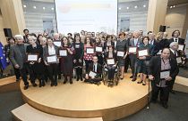 Antonio Caló recoge el premio Ciudadano Europeo por su modelo de integración familiar de inmigrantes