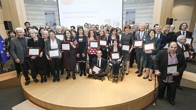 Antonio Caló recoge el premio Ciudadano Europeo por su modelo de integración familiar de inmigrantes