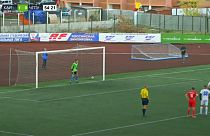 Watch: extraordinary backflip penalty in Russian student match