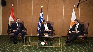 Ελούντα: Σύνοδος Κορυφής  Ελλάδας – Κύπρου – Αιγύπτου