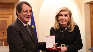 Κύπρος: Ο Πρόεδρος της Δημοκρατίας παρασημοφόρησε τη Μαριάννα Βαρδινογιάννη 