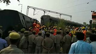 Kisiklott egy vonat Indiában