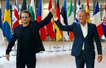 Bono, star U2, a Bruxelles per diffondere il 'sentimento' europeo