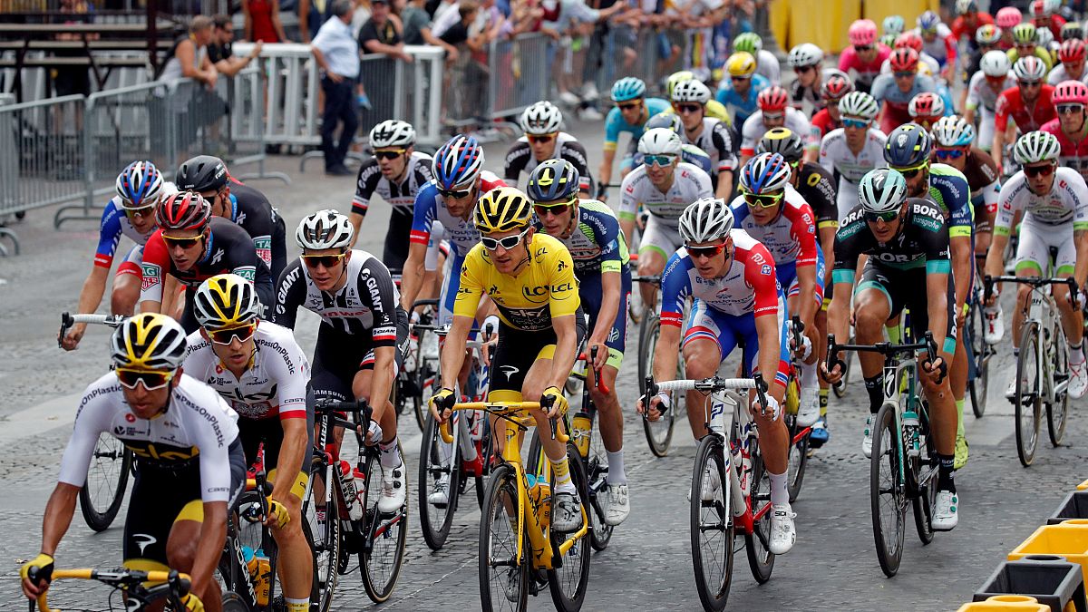Roubado troféu que Geraint Thomas conquistou no Tour de France