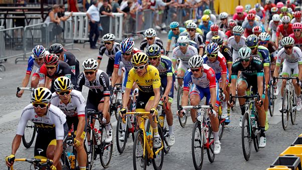 Tour-Siegerpokal von Geraint Thomas gestohlen Tour-Siegerpokal von Geraint Thomas gestohlen
