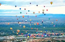 Фестиваль воздушных шаров в Нью-Мексико