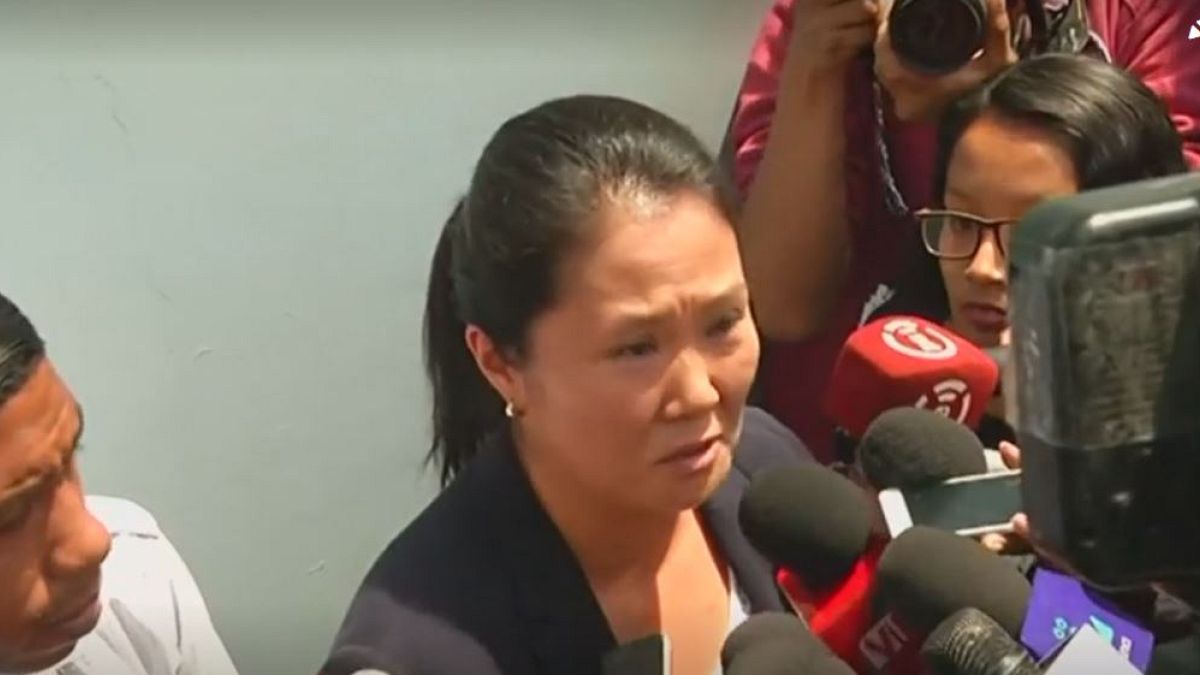 Detenida Keiko Fujimori, líder de la oposición peruana