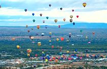 'World's biggest' hot air balloon festival held in New Mexico