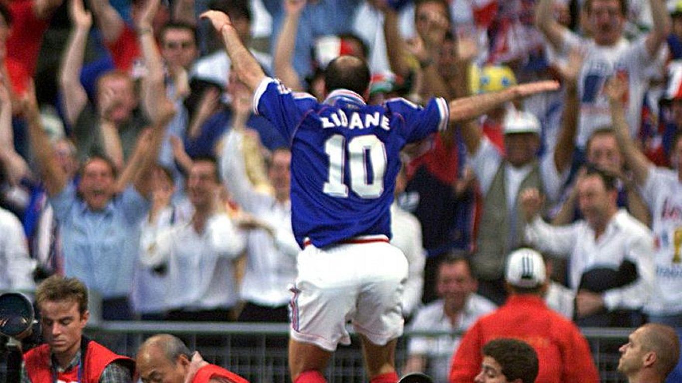 Zinedine Zidane finale Coupe du Monde 1998