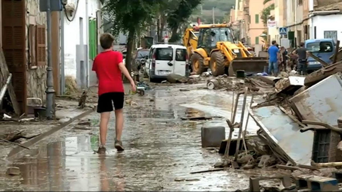 Νεκροί και βιβλική καταστροφή στην Μαγιόρκα από τις πλημμύρες