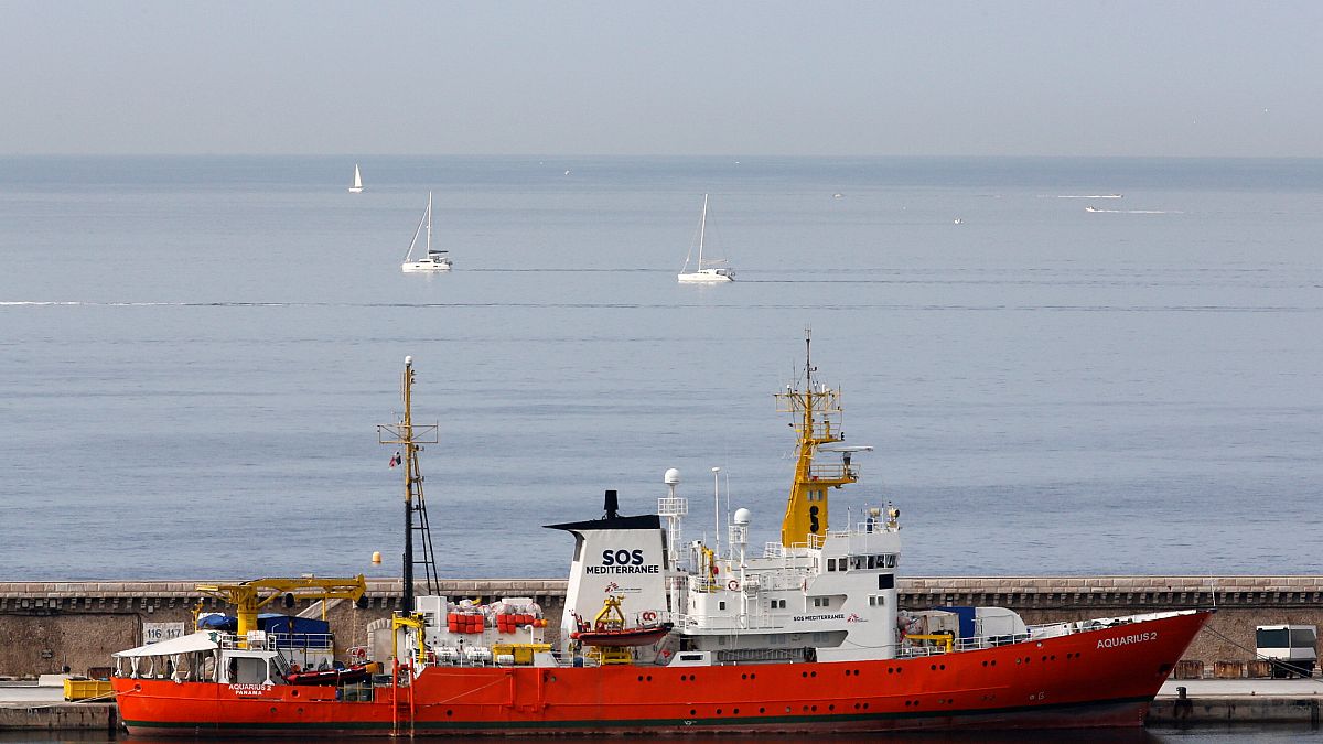Operaciones de búsqueda y rescate en el Mediterráneo
